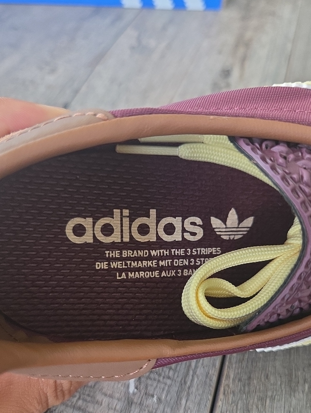 NWT Adidas Women's SL 72 OG 'Maroon Preloved Brown' Shoes IE3425 - Picture 9 of 11